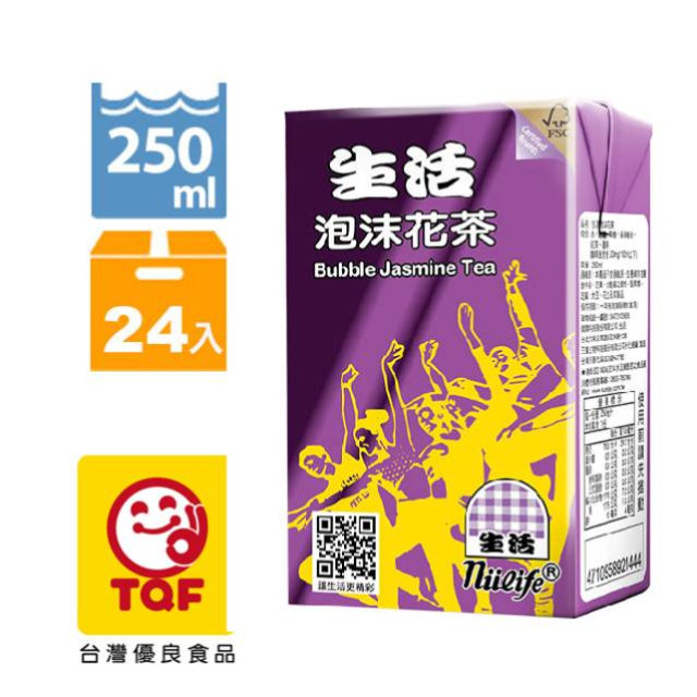 生活 泡沫花茶250ml(24入/箱)