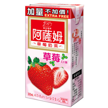 匯竑 阿薩姆-草莓奶茶(300mX24入)