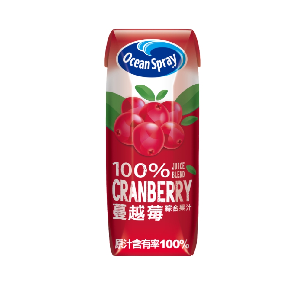 優鮮沛100%蔓越莓綜合果汁250ml (18入/箱)
