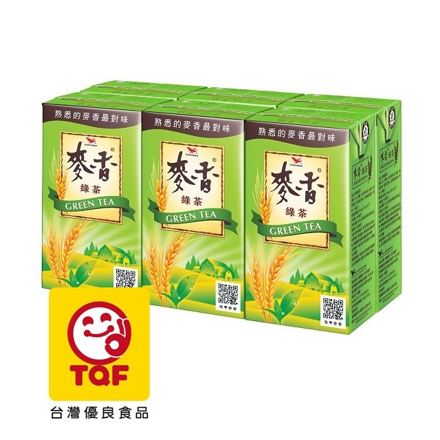 《統一》麥香綠茶300c.c.(6入/組) X4