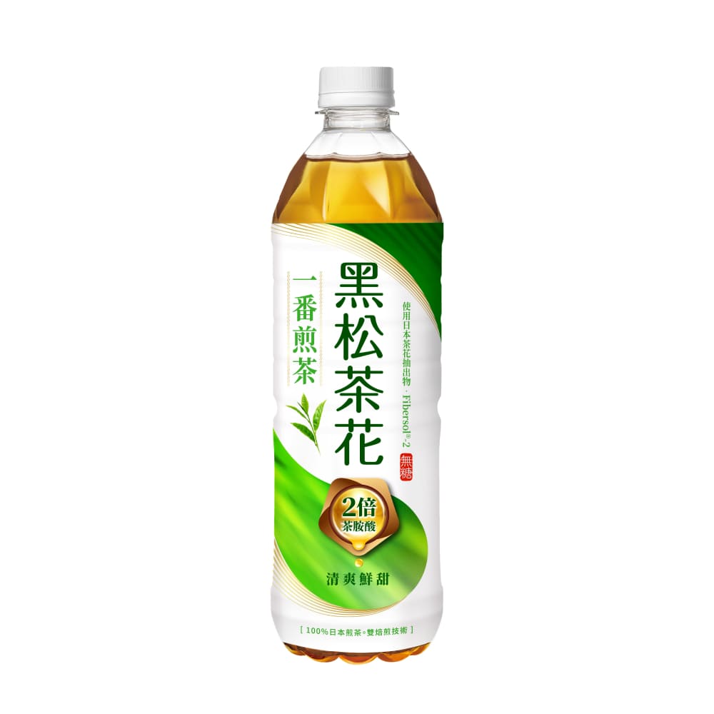 黑松茶花一番煎茶 580ml (24入/2箱)