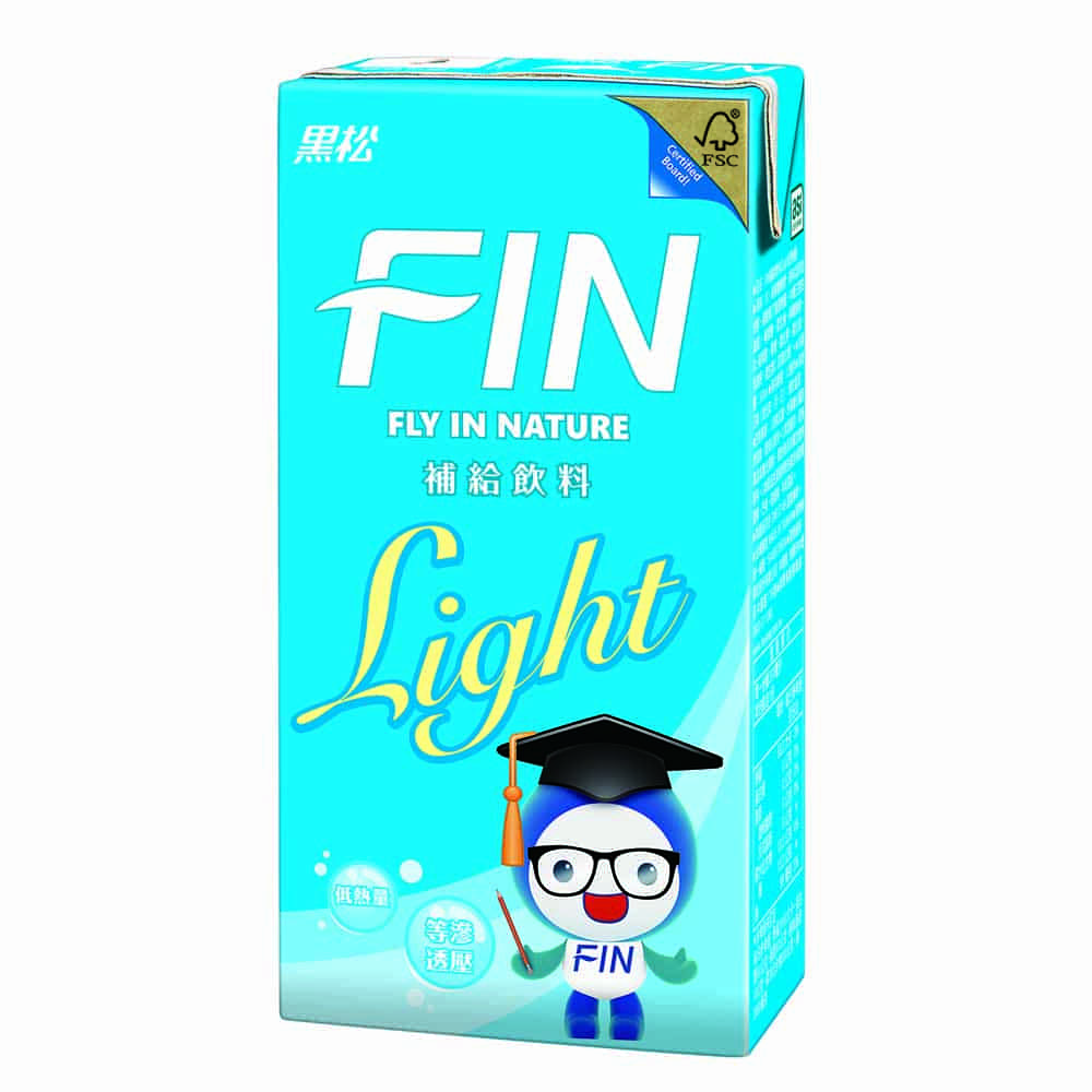 黑松FIN補給飲料-Light低熱量 300ml (24入/箱)