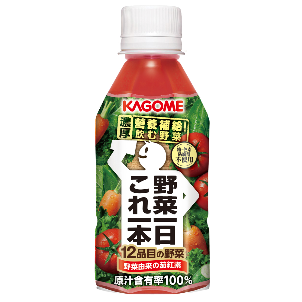 可果美 野菜一日100%綜合蔬果汁280ml(24入/箱)