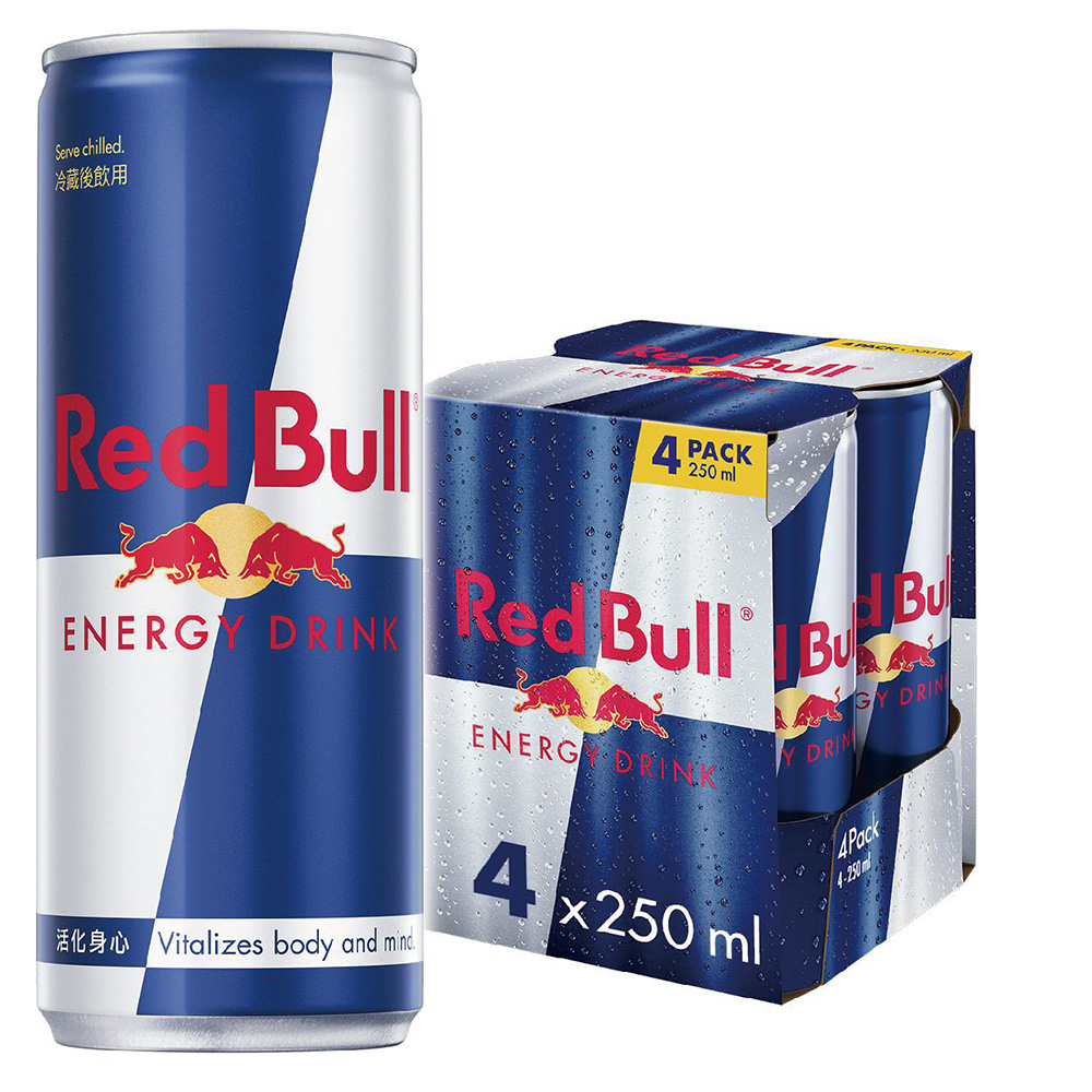 Red Bull 紅牛能量飲料 250ml 4入組