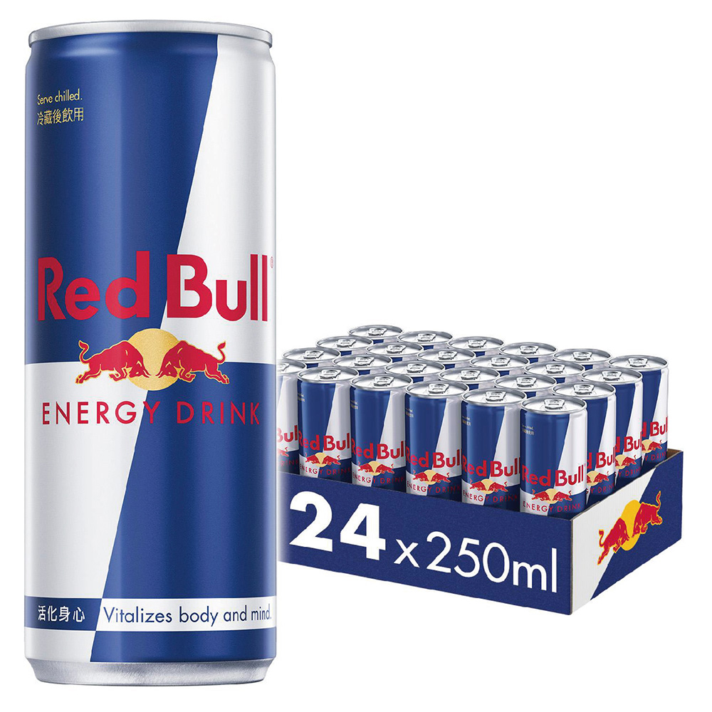 Red Bull 紅牛能量飲料 250ml (24罐/箱)