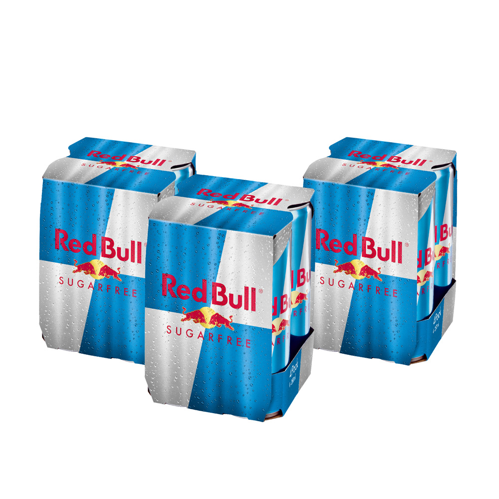 Red Bull 紅牛能量飲料 250ml 4入/組x3組(無糖)