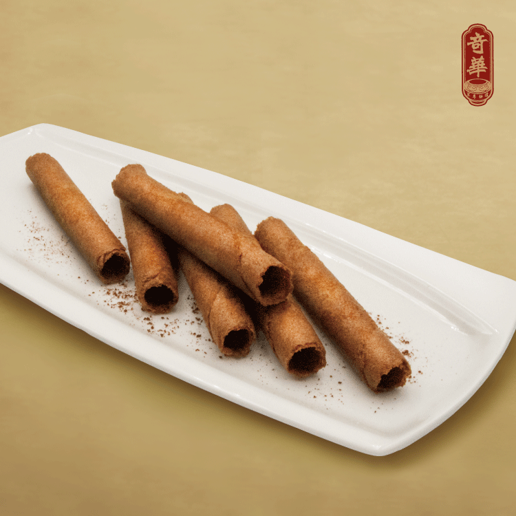 【奇華餅家】香脆雞蛋捲禮盒 咖啡