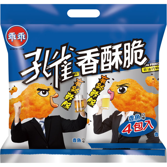 孔雀 香酥脆香魚(4包/袋)