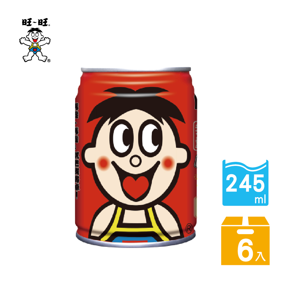 【旺仔】旺仔牛奶(保久乳飲品)245ml (6入/組)