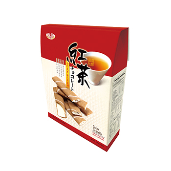 【皇 族】手提法式薄脆餅 紅茶拿鐵 (180公克/盒)