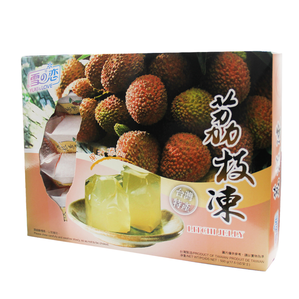 【雪之戀】荔枝果凍(全素) 400g/盒
