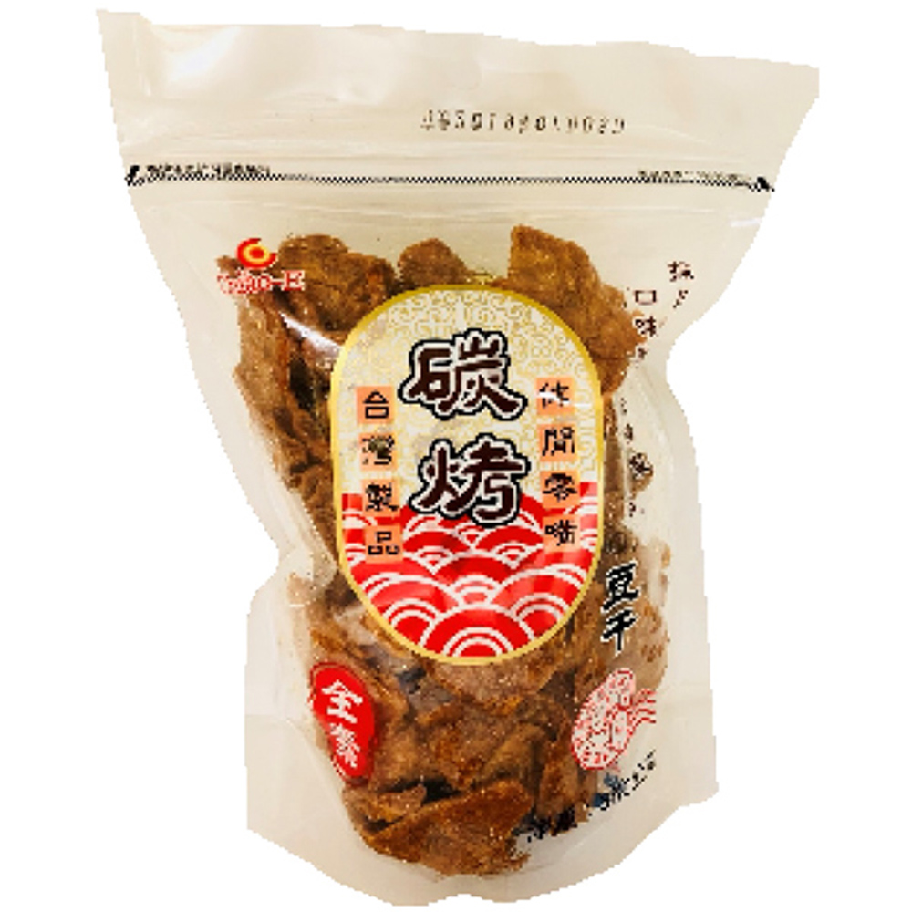 【巧益】非基改碳烤豆干_全素(350g)