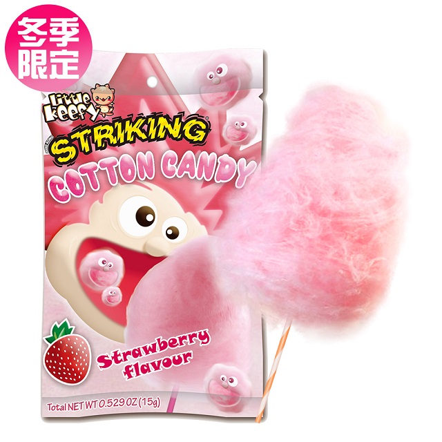 STRIKING索勁棉花糖(冬季限定草莓口味)1入15g/包x5