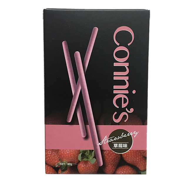 【愛加】CONNIES 草莓巧克力棒 (40g)x5