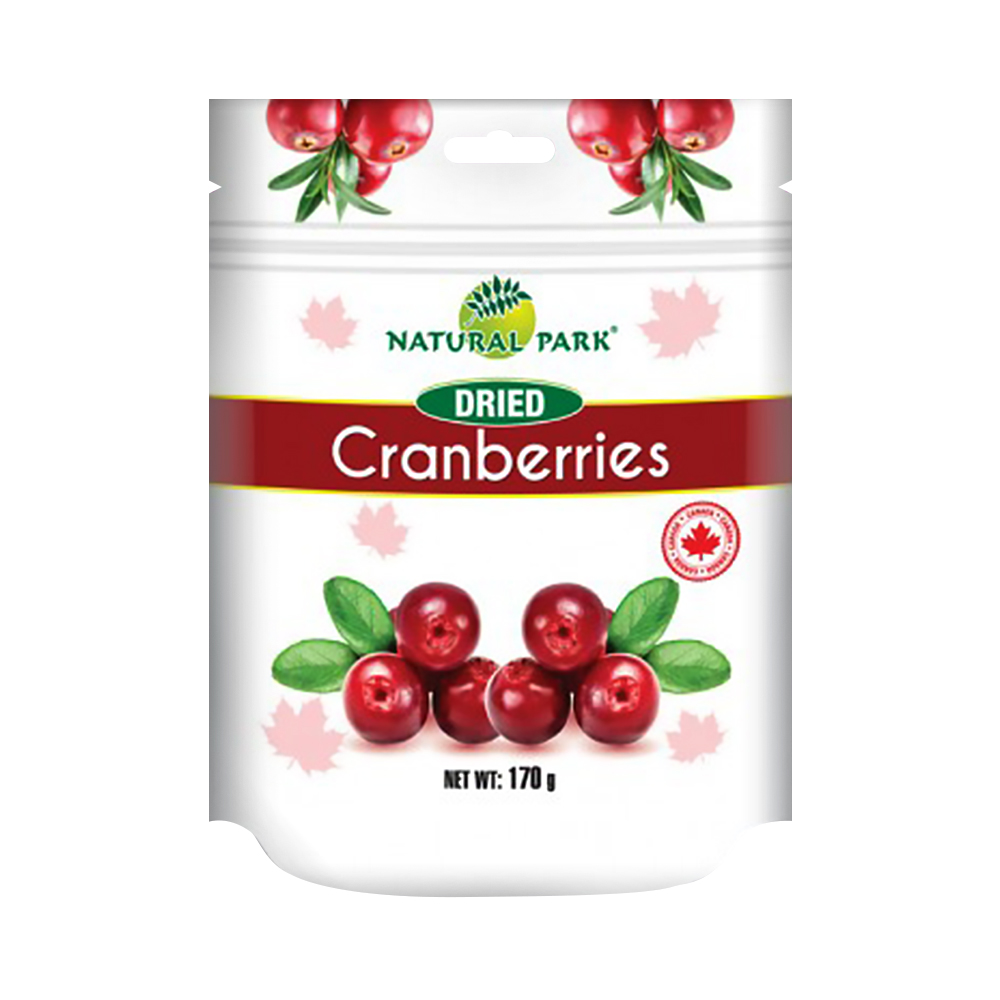 NATURAL PARK 加拿大蔓越莓果乾(170g/包)