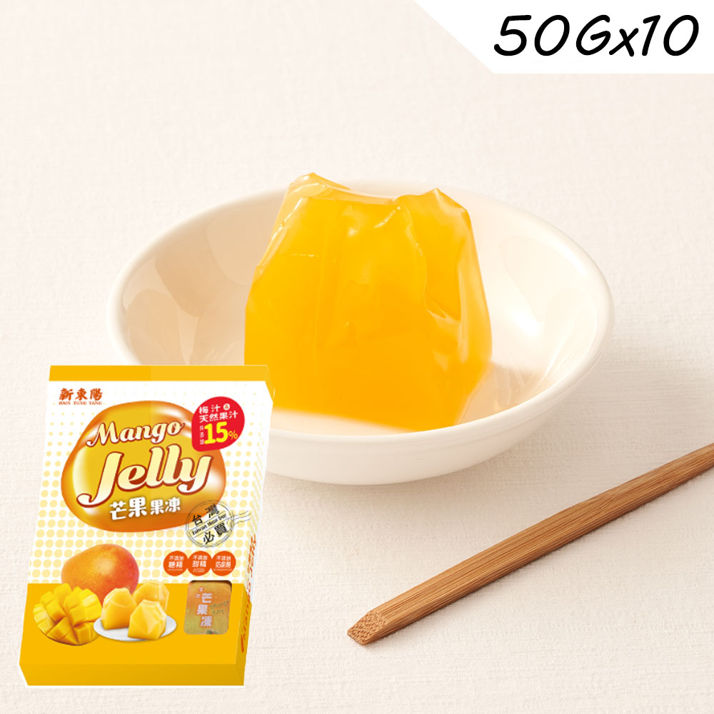 【新東陽】臺灣果品芒果果凍500g