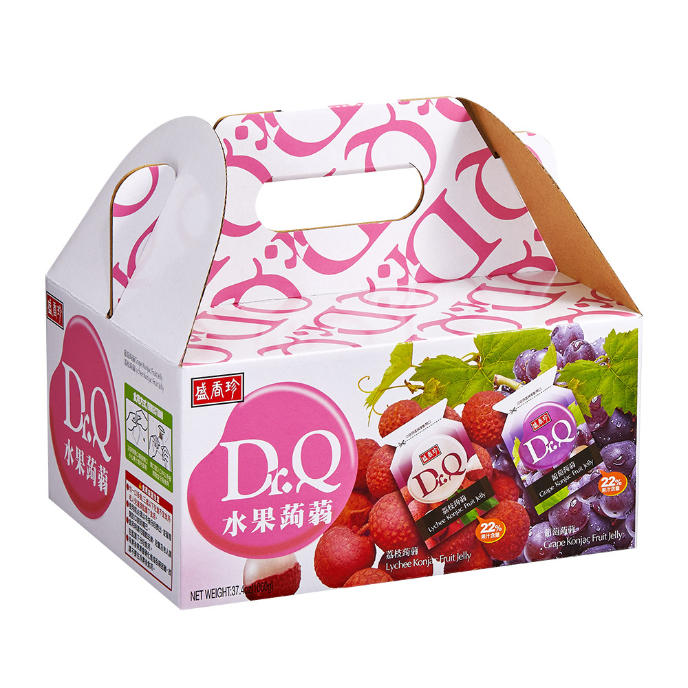 《盛香珍》Dr.Q蒟蒻果凍禮盒1060g/盒