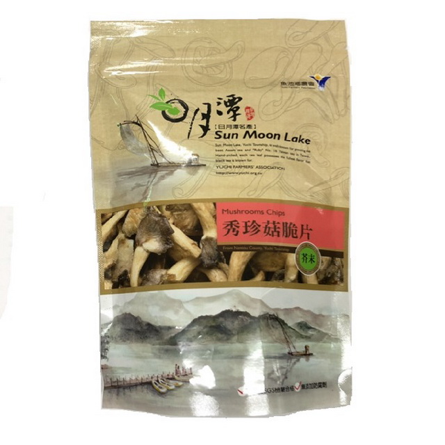 【魚池鄉農會】秀珍菇脆片-芥末(90g/包)