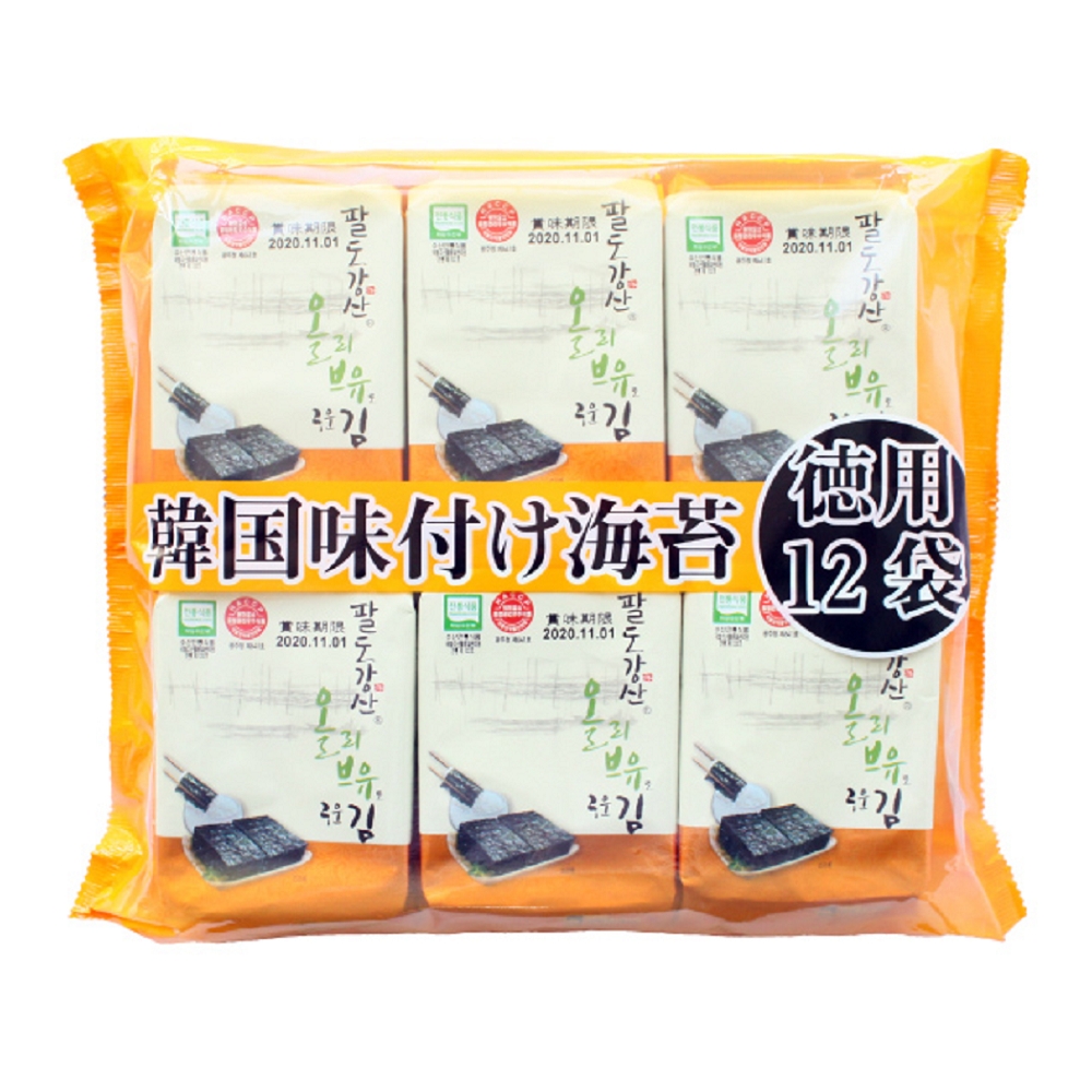 orionjako 韓國麻油風味海苔 42g