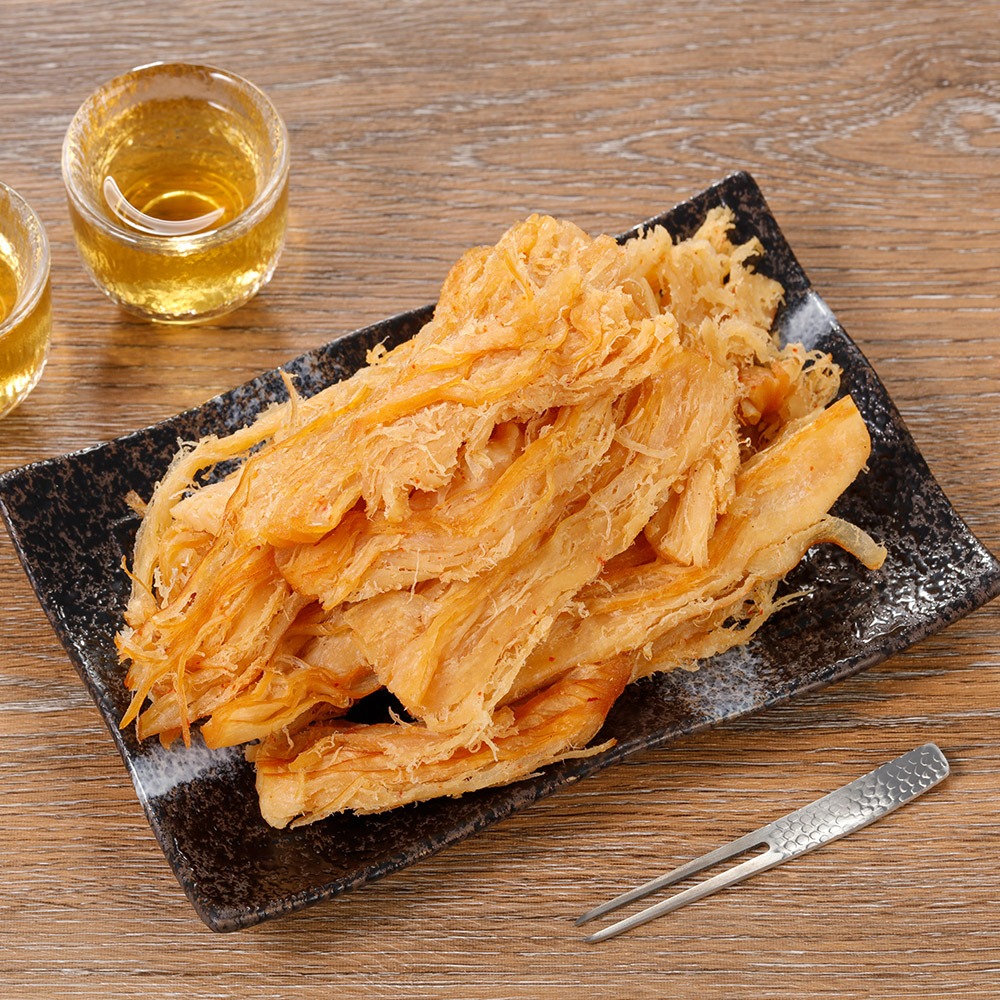 【華得水產】霸王魷魚條110g