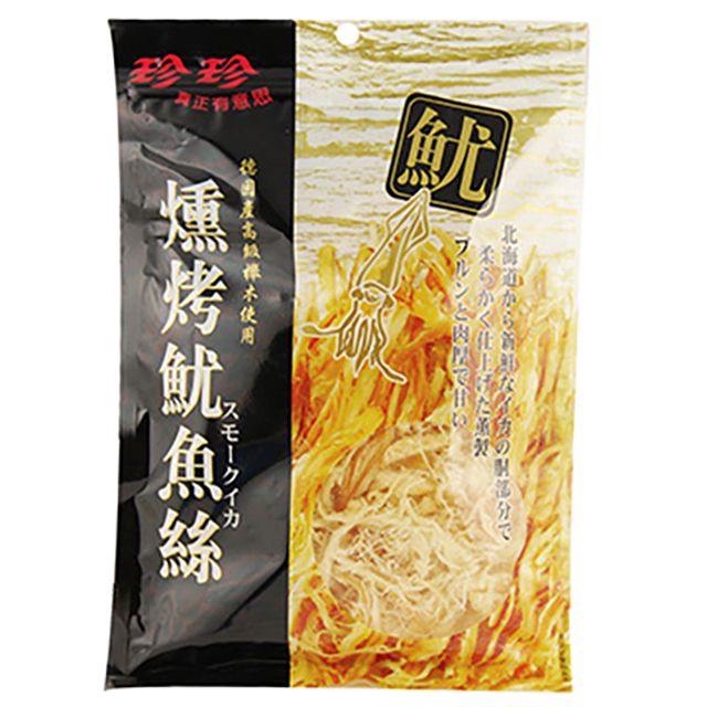 珍珍 燻烤魷魚絲 (75g)