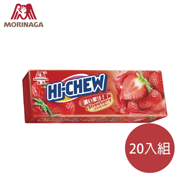 森永嗨啾軟糖 (草莓口味)-35g x20入組