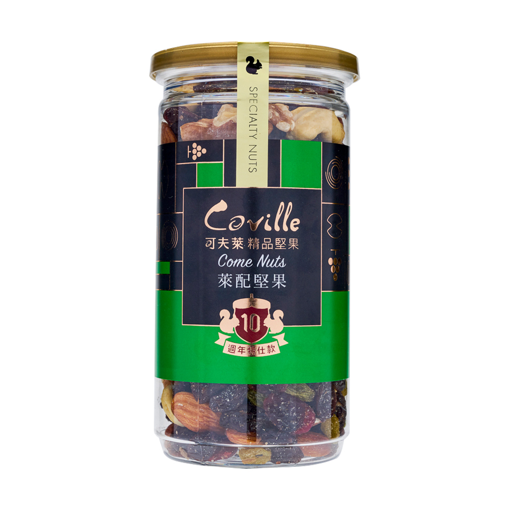 【可夫萊精品堅果】萊配堅果-【190g/罐】/3入組合丨植享生活