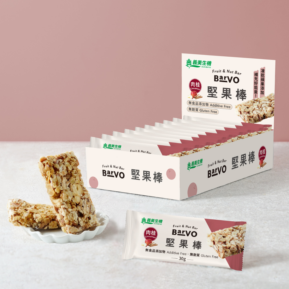 【義美生機】堅果棒-肉桂300g