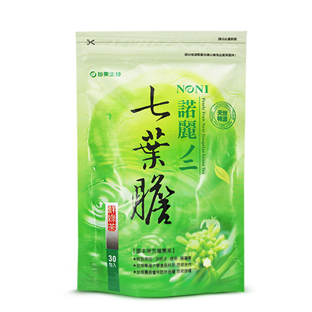 珍果-諾麗七葉膽綠茶 (30包/袋)