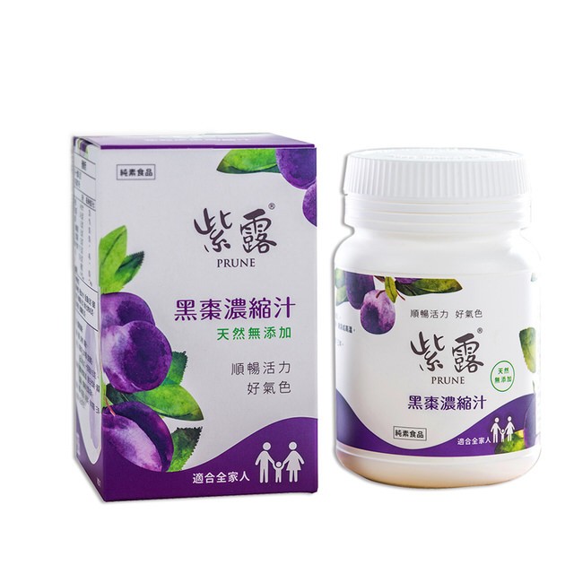 台灣綠藻-紫露 黑棗濃縮汁 (330g/罐)