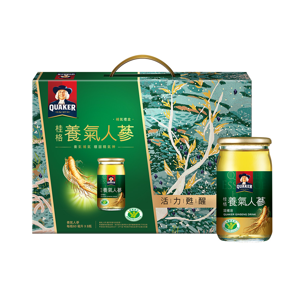 《桂格》養氣人參禮盒(8入)