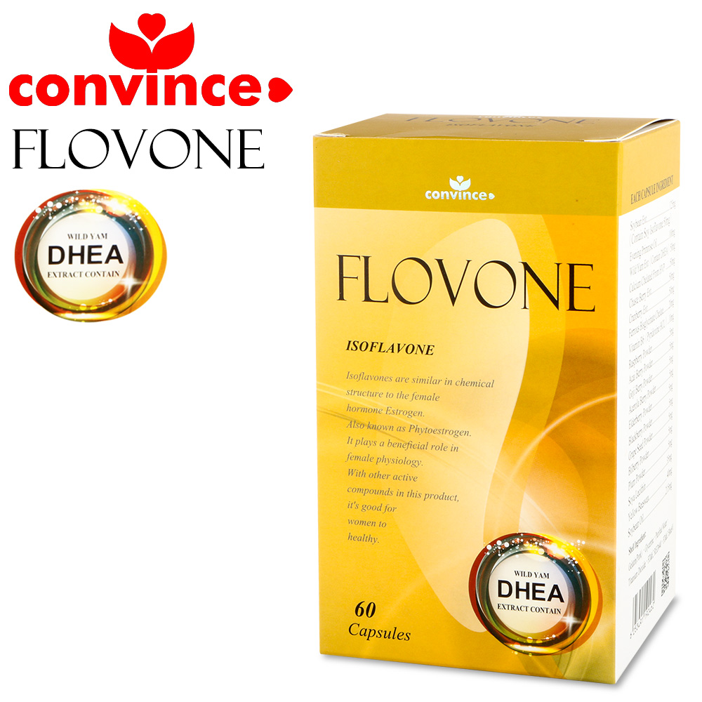 康心 芙蕾蒙 FLOVONE 大豆異黃酮軟膠囊(60粒/盒)