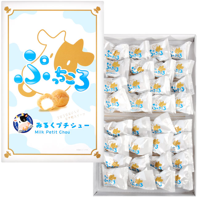 丸三食品 牛奶小泡芙禮盒 (128g)