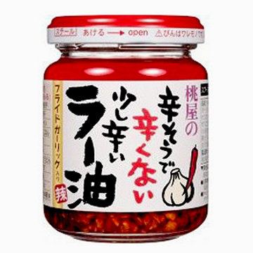 桃屋拌飯醬-蒜味辣油(110g)