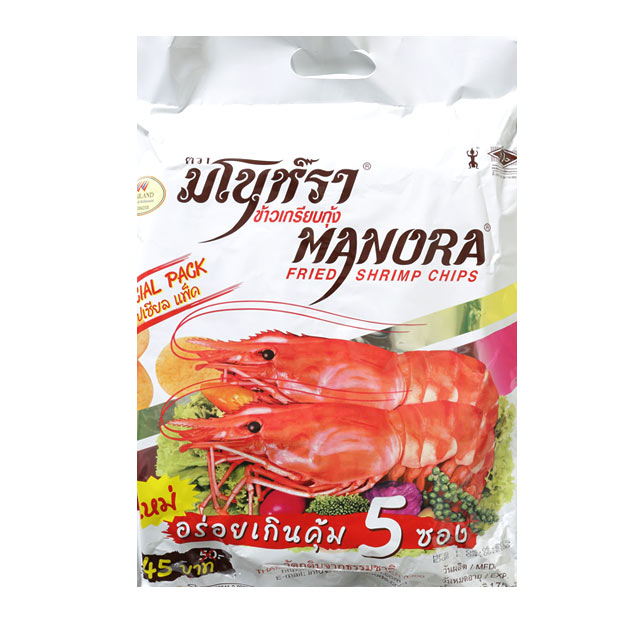 泰國瑪努拉特大包蝦片175g
