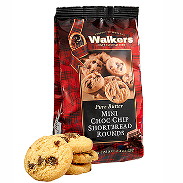 《Walkers》蘇格蘭皇家迷你奶油巧克力餅乾(125g)