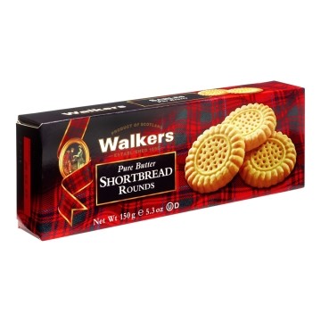 英國Walkers 蘇格蘭皇家圓形奶油餅乾150g