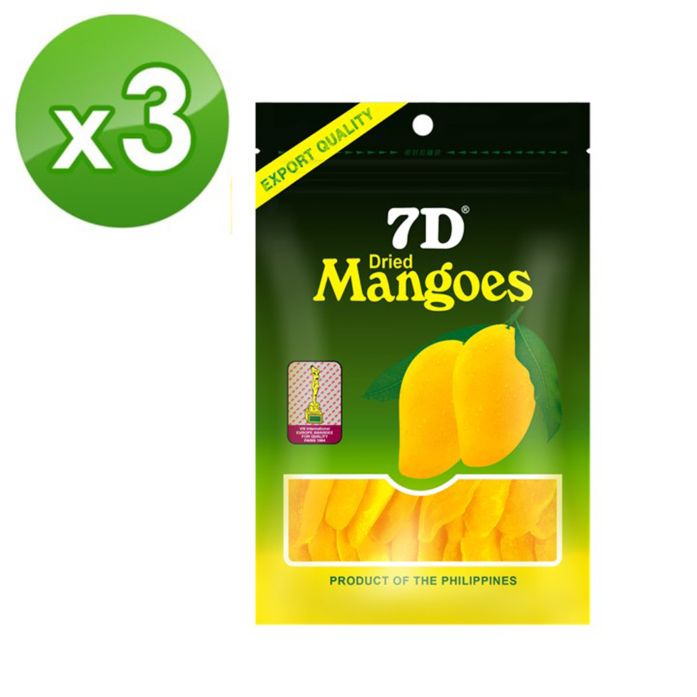 《7D》菲律賓芒果乾(70g/3包)