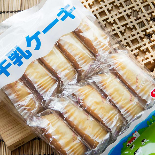 日本《幸福堂》牛奶蛋糕10入200g