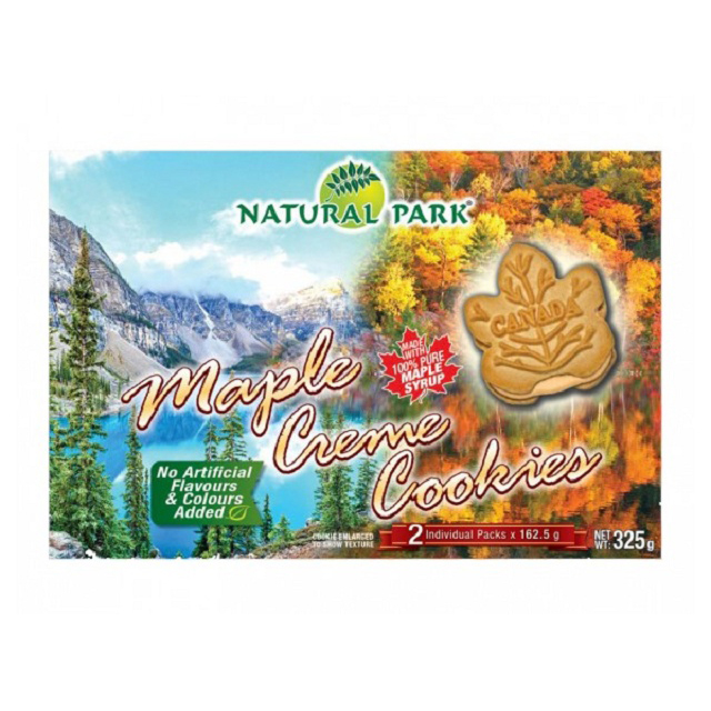 NATURAL PARK 加拿大楓糖夾心餅乾歡樂分享裝(325g)