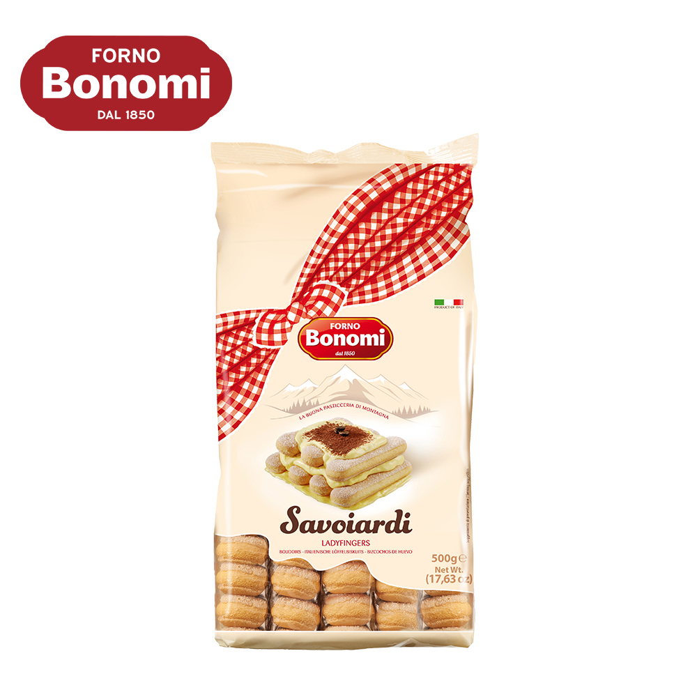 【Bonomi 白朗妮】義大利手指餅乾500g