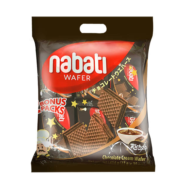 麗巧克 Nabati 巧克力威化餅414g
