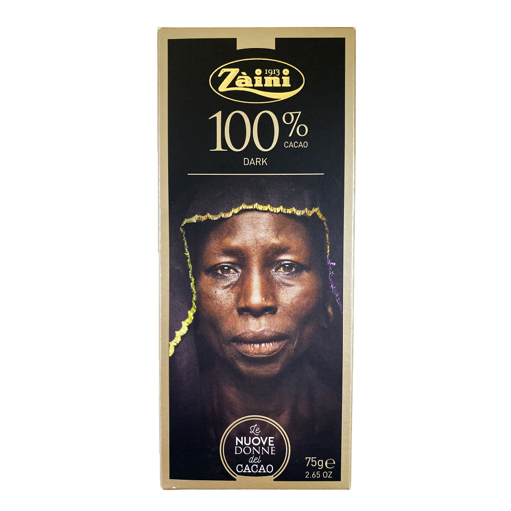 義大利采霓100%極黑巧克力75g