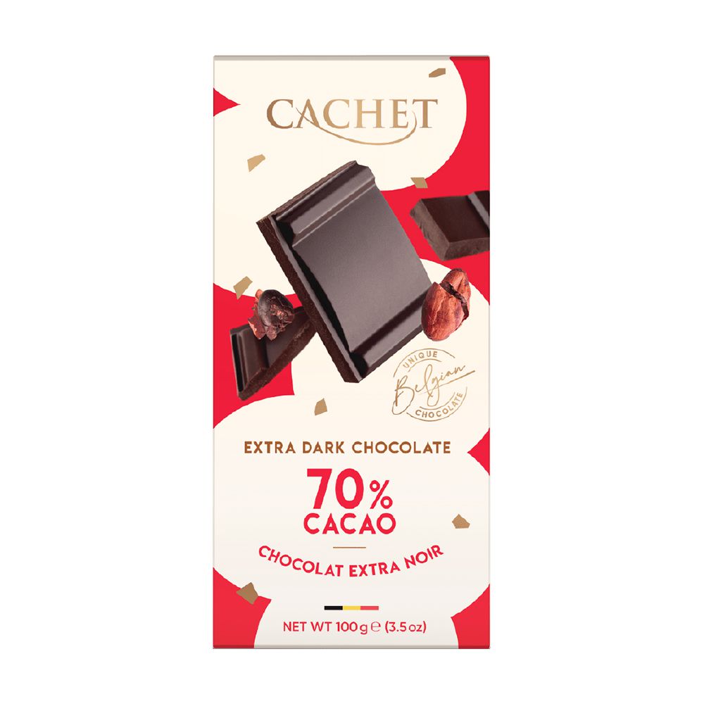 Cachet凱薩70%巧克力100G