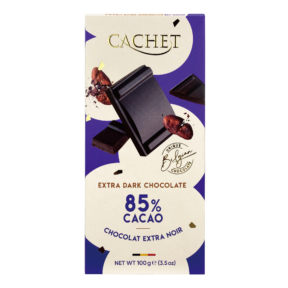 Cachet凱薩85%巧克力100G