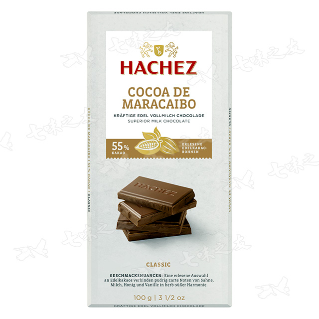 HACHEZ 21464 精典巧克力55% 100g