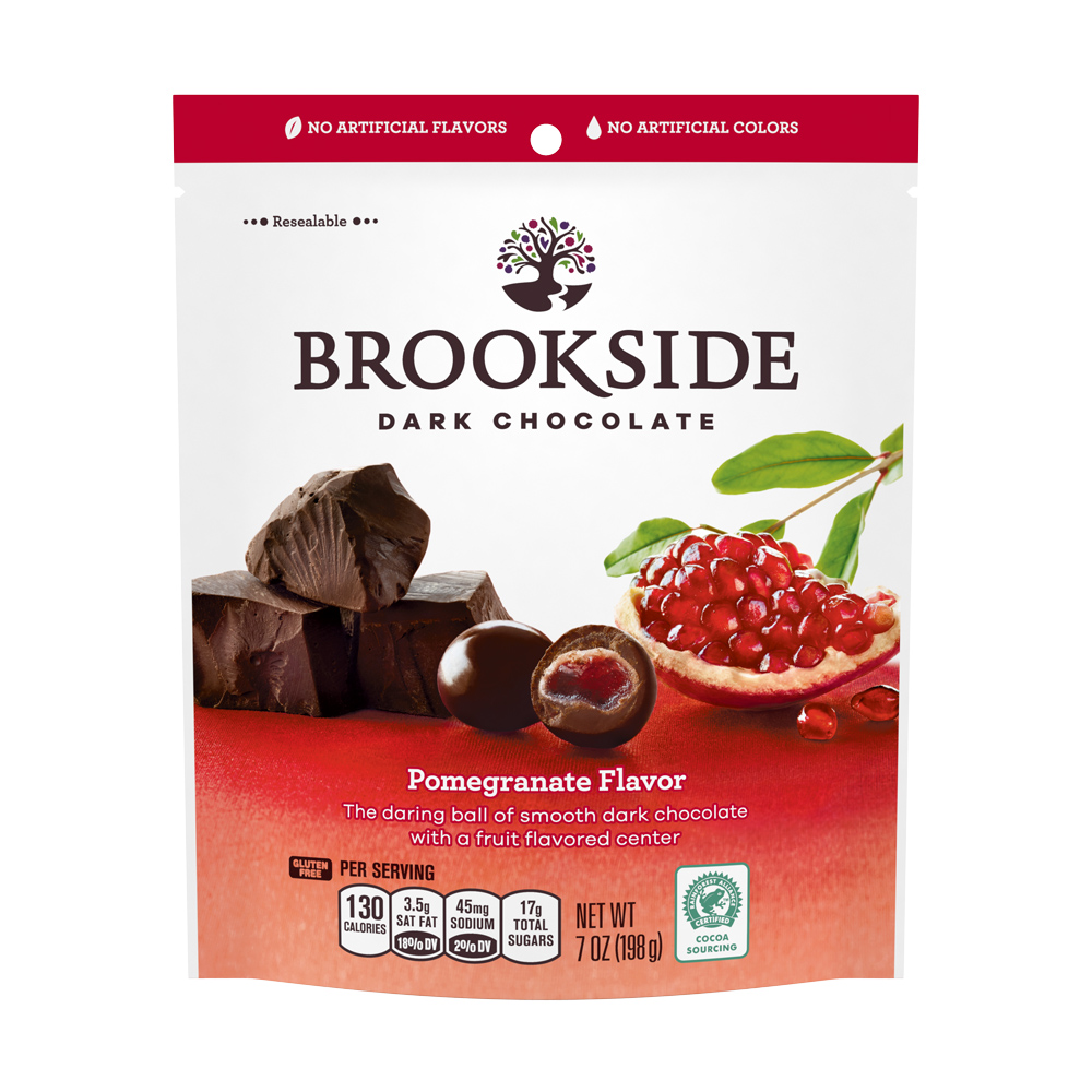 《Brookside》紅石榴黑巧克力(198g)