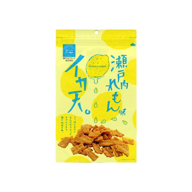 【日本MARUKA】瀨戶內檸檬風味魷魚脆餅（65g）