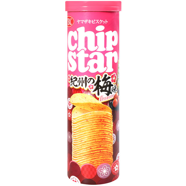 YBC CHIP STAR洋芋片-梅子風味 (105g)
