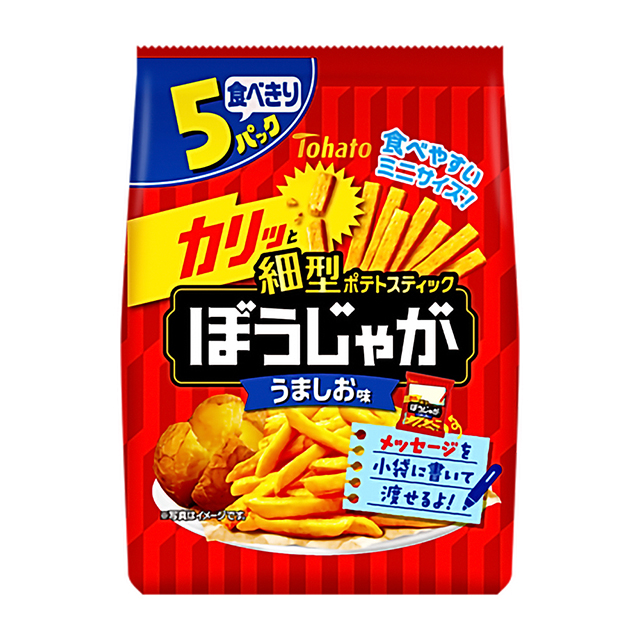 日本東鳩 棒棒薯條-鹽味75g